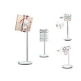thumbnail image 5 of idee 19" Desk Tablet Stand, Height Adjustable and 360 Rotation with Non-Slip Clamps and 2 lb Base, PTS02W, 5 of 5