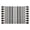 Black Lines (8), variant on Upgrade Your Bath Decor with our 20x32in Boho Long Bath Mat - Non-Slip, Moroccan Geometric Farmhouse Style, Soft & Machine Washable, Perfect Floor Mats for Bathtub, Sink, and Shower