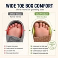 thumbnail image 2 of Toddler/Little Kid Wide Barefoot Shoes | Minimalist Sneakers for Boys/Girls | Wide Toe Box Zero-Drop Healthy Sole | Natural to Grow, 2 of 6