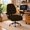 Brown, variant on General Stretchable Desk Office Chair Seat Cushion Covers - Universal Spandex Computer Chair Slipcover - Removable Washable Cushion Protectors for Dogs, Cats, Pets (Mocha)