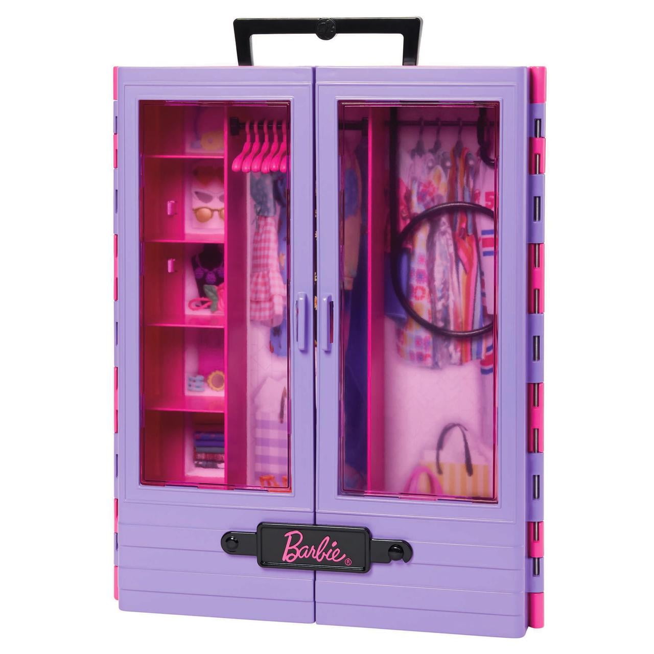 Barbie fashionistas closet and doll sale
