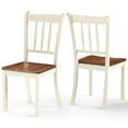 thumbnail image 6 of Gymax 4PCS Wooden Dining Side Chair High Back Armless Home Furniture White, 6 of 6