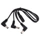 thumbnail image 5 of Adaptador de pedal de efectos para guitarra eléctrica, cable de alimentación de 9 V y 1 A, color negro 3 maneras, 5 of 7