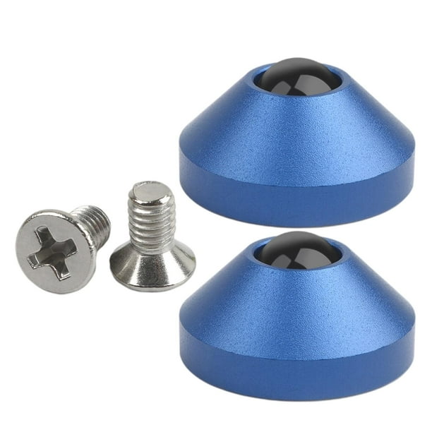 Pies de mecánico de 2 piezas de metal de 22 mm con tornillos, accesorios profesionale Hugo Pies de teclado