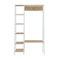 thumbnail image 5 of Linon Albion Modern Hall Tree, White, 5 of 12