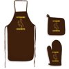NCAA Wyoming Cowboys 3-Piece Apron Set