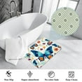 thumbnail image 3 of Butterfly Non-Slip Polyester Office Mat, Door Rug, Indoor Mat - Machine Washable, 3 of 6