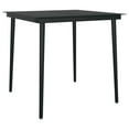 thumbnail image 3 of vidaXL 5 Piece Garden Dining Set Black, 3 of 4