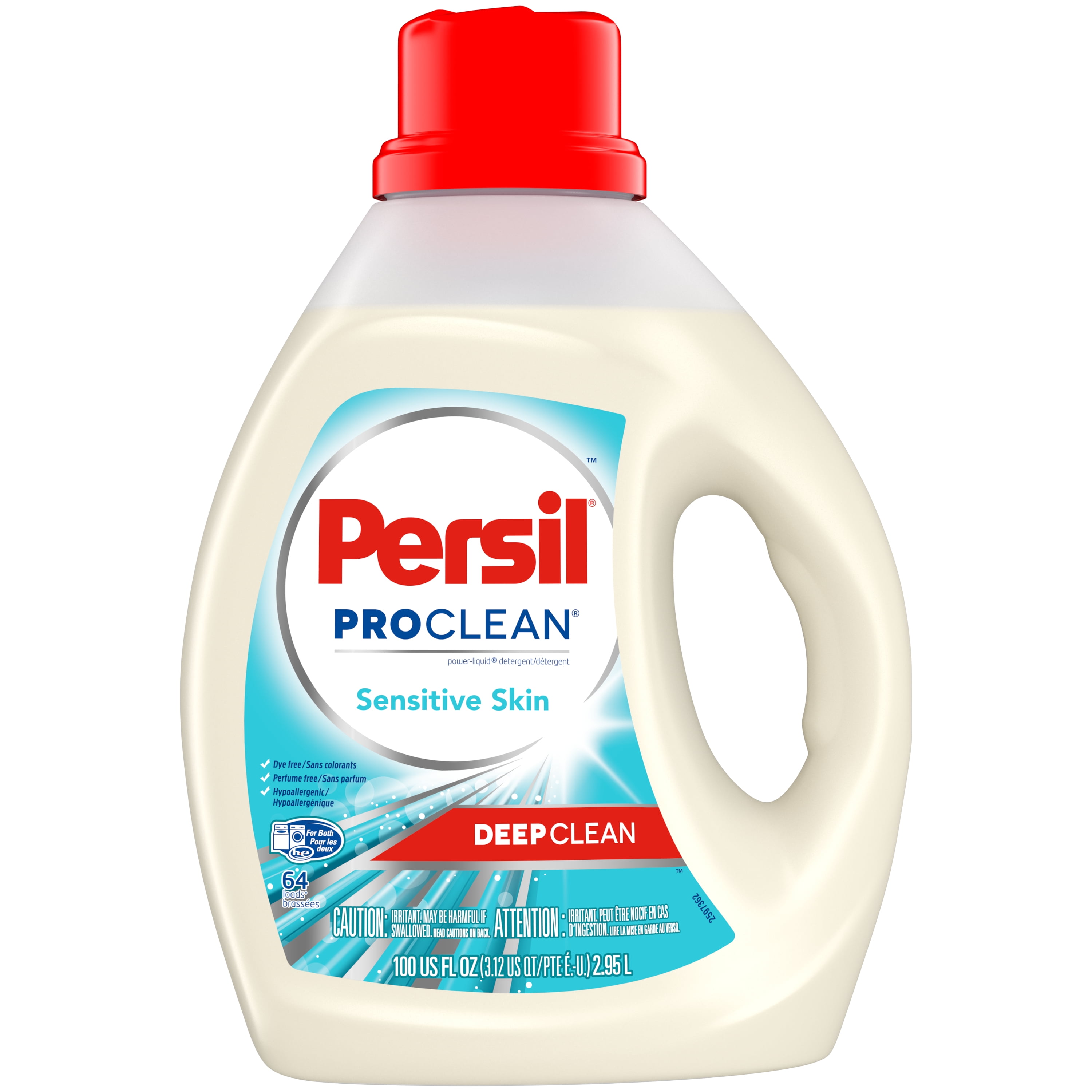 Persil proclean liquid laundry detergent sensitive skin 100 fluid