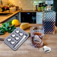 thumbnail image 3 of Jierger Heart Shaped Stainless Steel Reusable Ice Cube Trays Stones Gift Set for Men and Women Perfect Beverage Stones for Drinks Unique Ice Cubes Gift, 3 of 3
