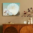 thumbnail image 4 of Chilfamy Pearl Shells Ocean Canvas Wall Art Ready To Hang Home Decor 16x12in, 4 of 6