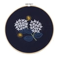 thumbnail image 1 of Estampé avec Broderie de Kit Broderie en Tissu Gamme Complète Floral Maison Bricolage, 1 of 1