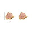 thumbnail image 3 of Broquel elefante rosa oro 10k Mancini f651 r, 3 of 3
