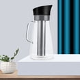 thumbnail image 3 of Miangastore 1Pc Cold Brew Coffee Pot Large Capacity Water Jug Glass Coffee Pot With Filter, 3 of 8