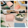 thumbnail image 1 of BESTYASH 2Ud Caja Reutilizable Para Sandwich Con En Forma De Tostada Color Rosa, 1 of 8