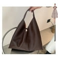 thumbnail image 2 of Redempat Stylish PU Leather Tote Bag Add Touch Of Class To Outfit With Soft And Comfortable Soft Surface coffee 1Set, 2 of 6