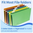 Hanging File Folder Tabs, 100 Pcs File Folder Tabs File Tabs