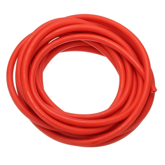 Uxcell 13 Ft(4M) Rubber Tubing, 3/16"(4mm) ID 5/16"(8mm) OD Sling Shot Natural Latex Rubber Tubing for Exercise Stretching Laboratory Home Hose, Red
