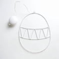 thumbnail image 2 of 2 Pcs Easter Decor​ LED Light Egg Shape Window Hanging Yellow Outline Green Wave Strip White Suction Hook Festive Glow Easter Window Decor, 2 of 8