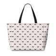 thumbnail image 2 of Yiaed bow on polka dots Print Large Capacity Beach Travel Bag - Waterproof Zipper Vacation Tote for Sandproof Storage, and Camping, 2 of 7