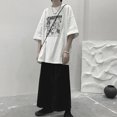 thumbnail image 3 of Hombres Casual Camisetas de Manga Corta Moda Suelta Figuras de Dibujos Animados Imprimir Hombres Manga Corta Tops de Verano para Viajes Diarios, 3 of 8