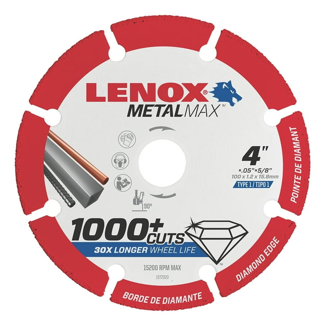 Disco de corte Lenox METALMAX Diamond Edge 10 cm x 1,6 cm