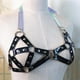 thumbnail image 3 of Cinturón de Cintura de Imitación Macarena Jaula Sujetador Arnés Bralette Talla Única, 3 of 8