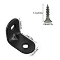 thumbnail image 2 of Yuedong L Bracket Corner Brace Shelf Connector 90° For Wood Shelves Furniture Cabinet 90 Degree Right Angle Brackets Fastener, 2 of 22