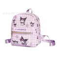 thumbnail image 1 of Mochila de cuero para niños con patrón de Kuromi impermeable., 1 of 1