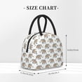 thumbnail image 2 of Balery Indian Elephant Pattern Lunch Bag Women, Lunch Box, Lunch Bag, Small Leakproof Lunch Tote Large Capacity Reusable Insulated Cooler Lunch Container-One Size, 2 of 6