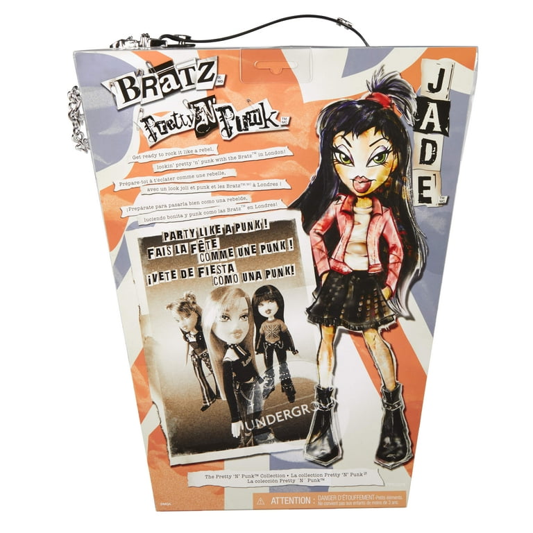 BRATZ Style It JADE Doll With Clothes Shoes Shirt Pants Vest Bag