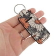 thumbnail image 4 of Unique Bargains Lipstick and Perfume Cover Handbag Charm Colorful 1 Pc Black White Orange, 4 of 5