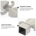 thumbnail image 3 of Miangastore Metal Fence Head Fence Spears Aluminium 10Pcs 5.3X2.6X1.2In, 3 of 8