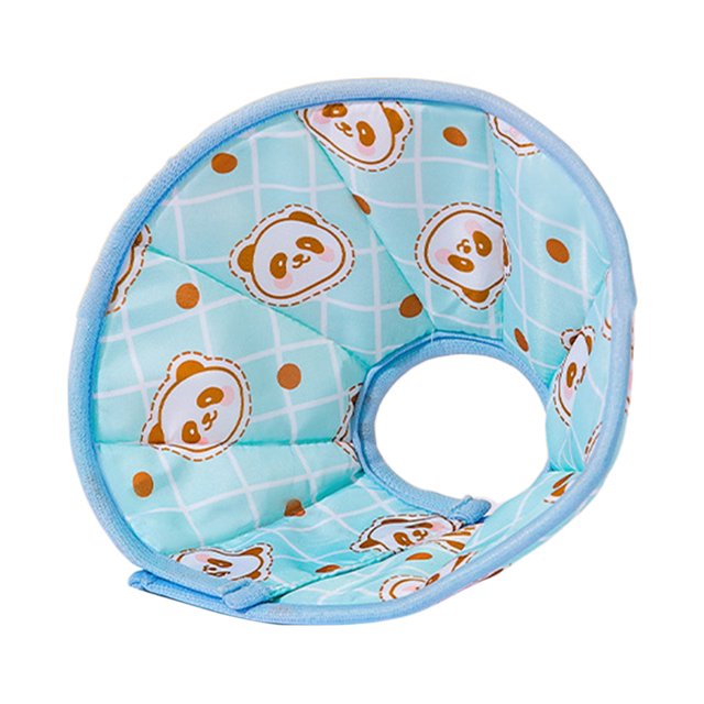 LYMAYTER Cone Collar Adorable Comfortable Soft -bite Cartoon Rabbit Pattern Pet Dog After Surgery Collar Pet Supplies Cone