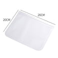 thumbnail image 4 of YAOMOBB Sac Auto-Scellant Réutilisable Sacs de Congélation Transparents 2 Pcs EVA Auto-Scellant pour Légumes Fruits, 4 of 6
