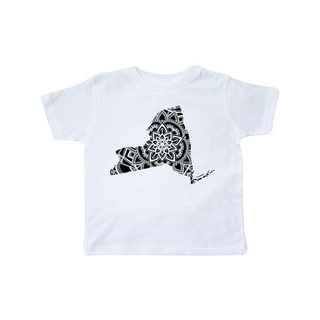 

Inktastic New York Silhouette Mandala Gift Toddler Boy or Toddler Girl T-Shirt