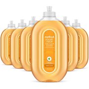 Method Squirt + Mop Hard Floor Cleaner, Ginger Yuzu, 25 Ounce, 6 Pack, Packaging May Vary