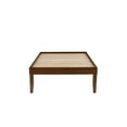 thumbnail image 2 of Powell Plumley 15.75" High Low Profile Platform Bed Frame, Twin, Walnut, 2 of 14