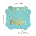 thumbnail image 7 of Inkdotpot Hang Tags Ready To Pop Baby Shower Favor Bracket Shape Gift Tags Real Gold Foil Bonbonniere Tag Pack Of 50, 7 of 7