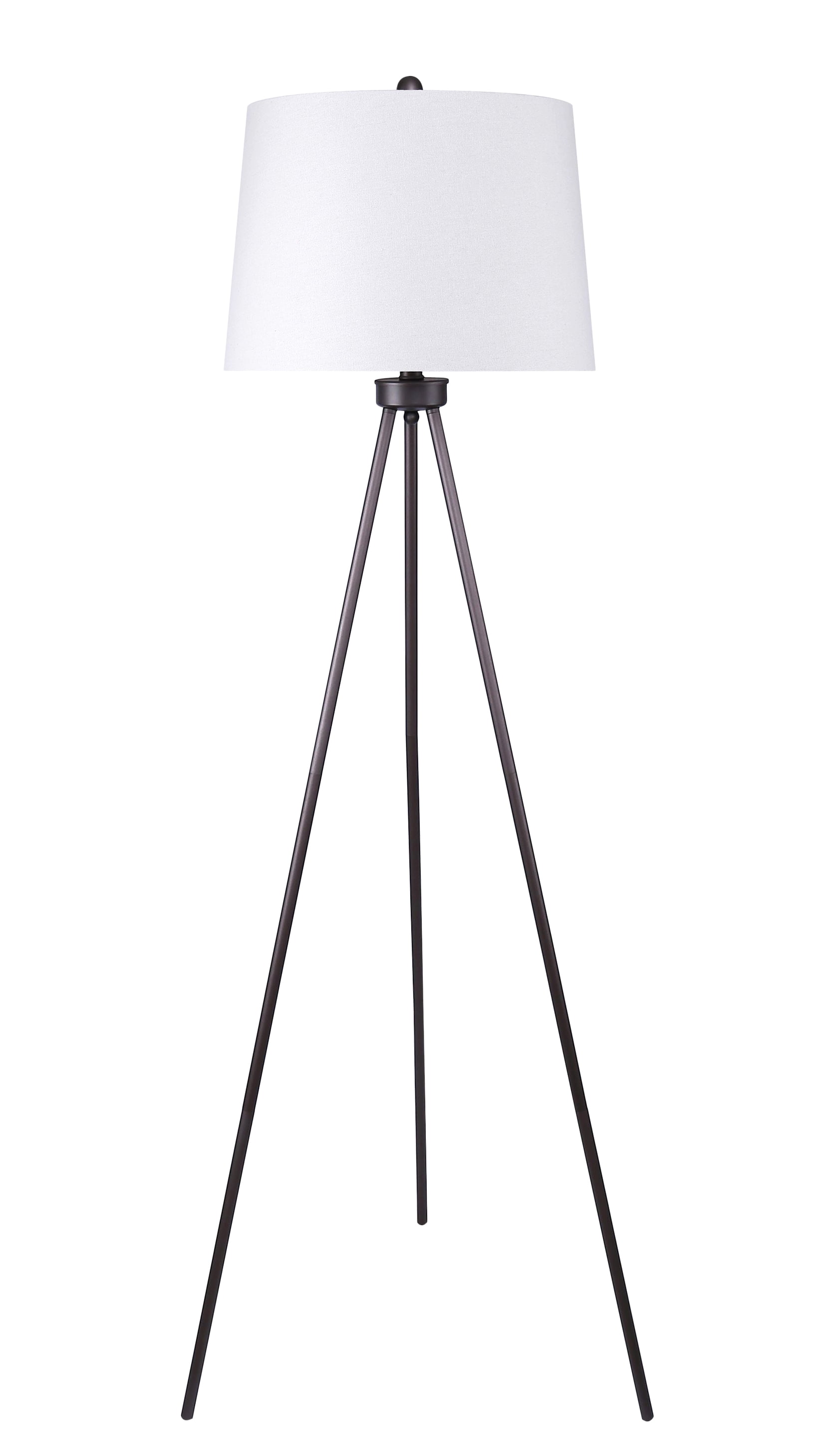 gray tripod floor lamp