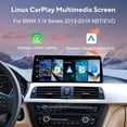 thumbnail image 2 of TPXINXIN Upgrade 12.9 Inch Car Radio Linux For BMW 3/4 Series NBT 2013-2017 Multimedia Player GPS Navigation Android Auto CarPlay Head Unit, 2 of 14