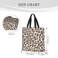 thumbnail image 2 of Single Shoulder Bag Convenience Bag 19.6×15.7×5.9in Light And Weight-Free Main Pocket Large Portable And Single Shoulder Back Leopard_1, 2 of 7
