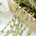 thumbnail image 4 of 10yards Artificial Leaf Jute Rope Cord String Gift Flower Packing Lace Ribbon DIY Wedding Garland Party Home Crafts Decoration (yellow,5mm), 4 of 6