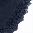 thumbnail image 4 of Lace Shorts for Women 2025 Elastic High Waisted Drawstring Beach Shorts Summer Flowy Wide Leg Loungewear Shorts Blue 4XL, 4 of 5