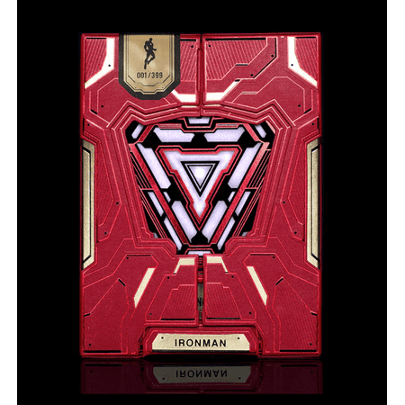 Iron Man Mk 50 MK50 Playing Cards (Gilded Edition) by Card Mafia