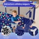thumbnail image 5 of Corralito para Bebé, Centro de Actividades Interior con Base Antideslizante, Corralito Bebe para Juegos y Actividades, Fácil de Montar y Limpiar (Azul), 5 of 9