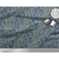thumbnail image 3 of Soimoi Rayon Crepe Fabric Artistic Paisley Decor Fabric Printed Yard 46 Inch Wide, 3 of 3