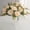 A, variant on Meggemo 7 Forked Artificial Chrysanthemum Bouquet 12.6x7.09x7.09 Inch Vivid Faux Floral Home Accent