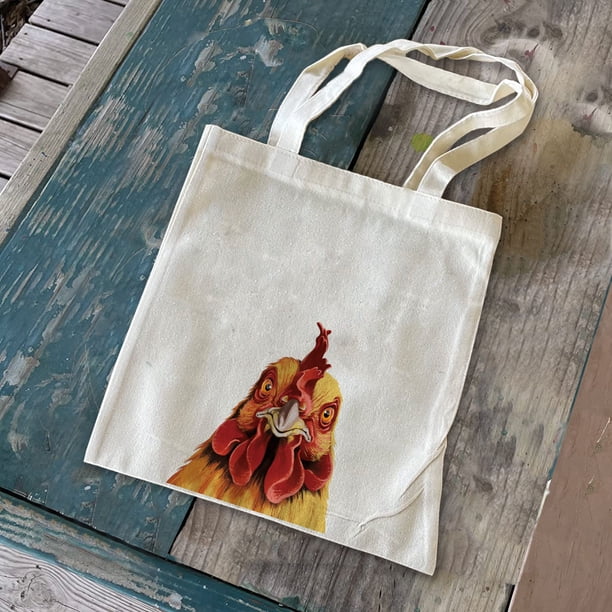 WIRESTER 14.17 x 12.2 inches Cotton Tote Bag Reusable Grocery 