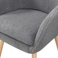 thumbnail image 5 of ZXNYH Take a Seat Charlotte Accent Chair, 25.25 x 26.75 x 33.5, Sherpa Creme, 5 of 7